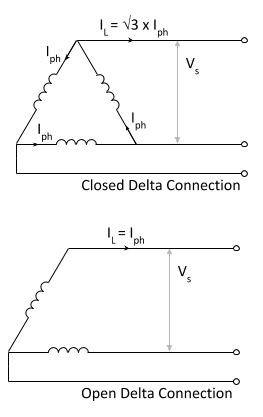 What is an Open Delta Transformer open delta transformer wiring diagram 